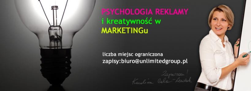 Szkolenie Marketing i reklama-Psychologia i Kreatywność