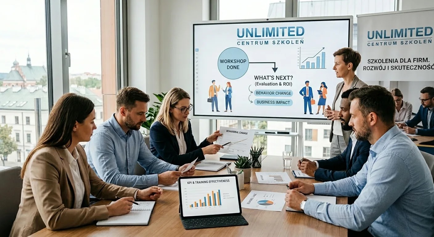 Ewaluacja i mierzenie efektywności szkoleń dla firm w Unlimited Centrum Szkoleń Lublin